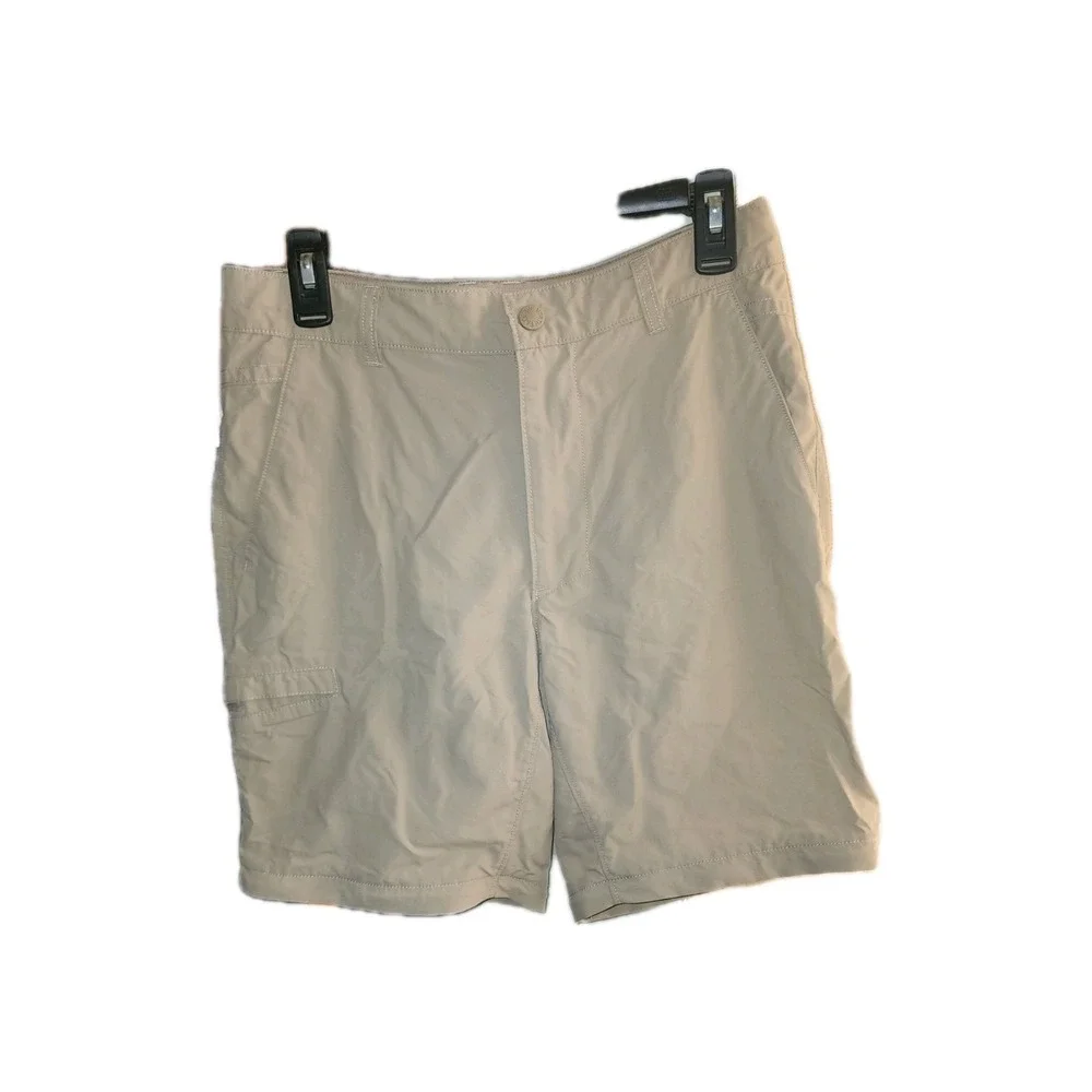 The North Face Convertible Cargo Hiking Pants Mens Beige Outdoor Zip Off Shorts